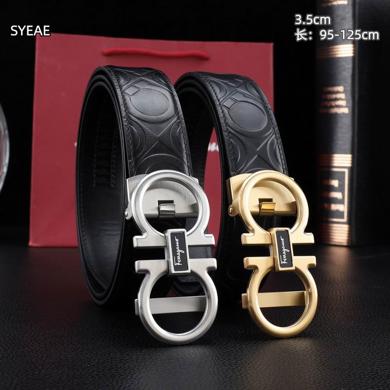 Ferragamo belt自动带 35mmX95-125cm 8L243